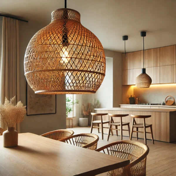 Rattan Pendant Light