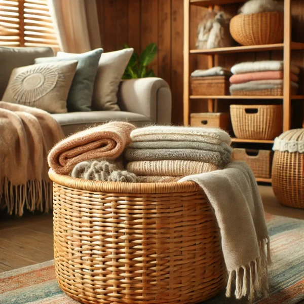 Rattan Storage Basket