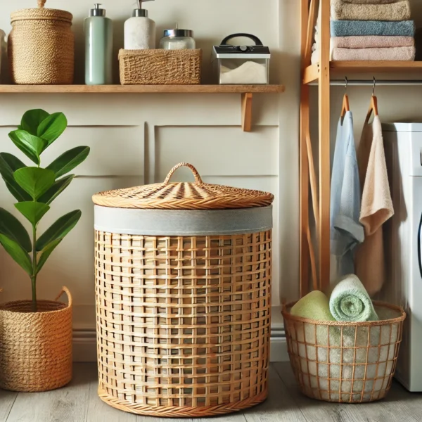 Rattan Laundry Hamper