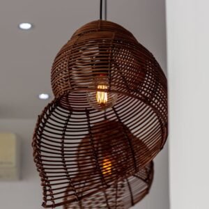 Rattan Pendant Light