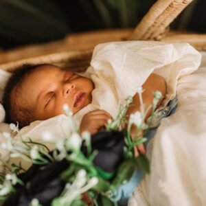Rattan Baby Crib