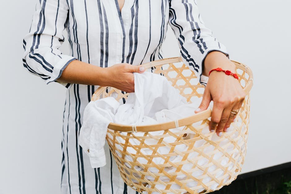 Rattan Laundry Hamper
