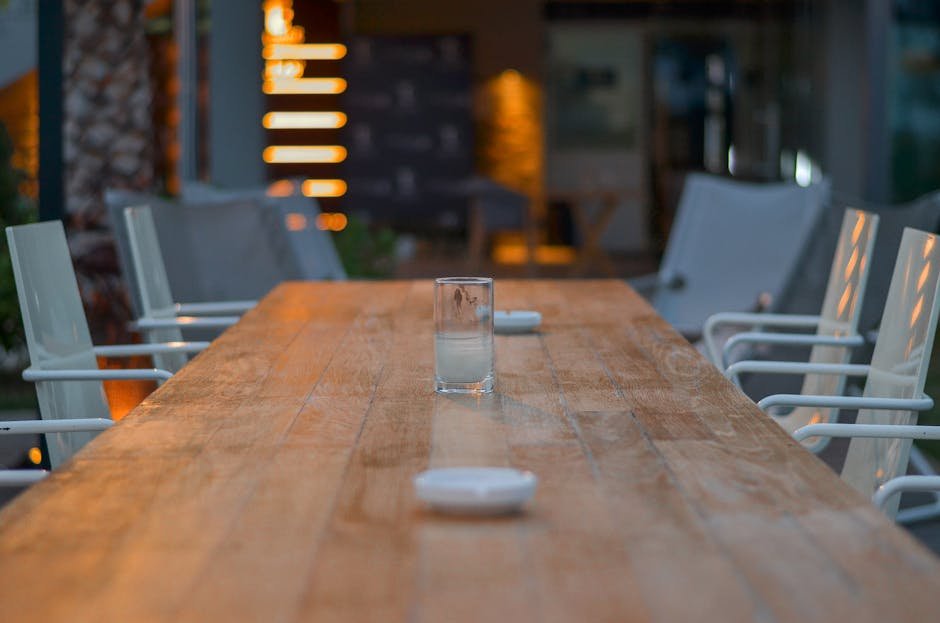 Luxury Teak Outdoor Dining Set