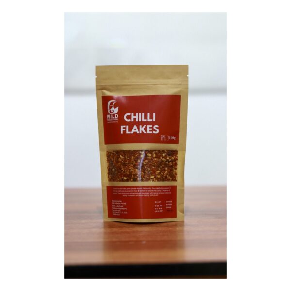 Wild Collection Chilli Flakes, Dried and Crushed, Sri Lanka