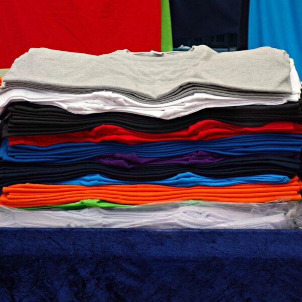 Custom Round-Neck, Crew-Neck and V-Neck T-Shirts, Cotton Jersey, Made to Order, MOQ 1,000, Sri Lanka